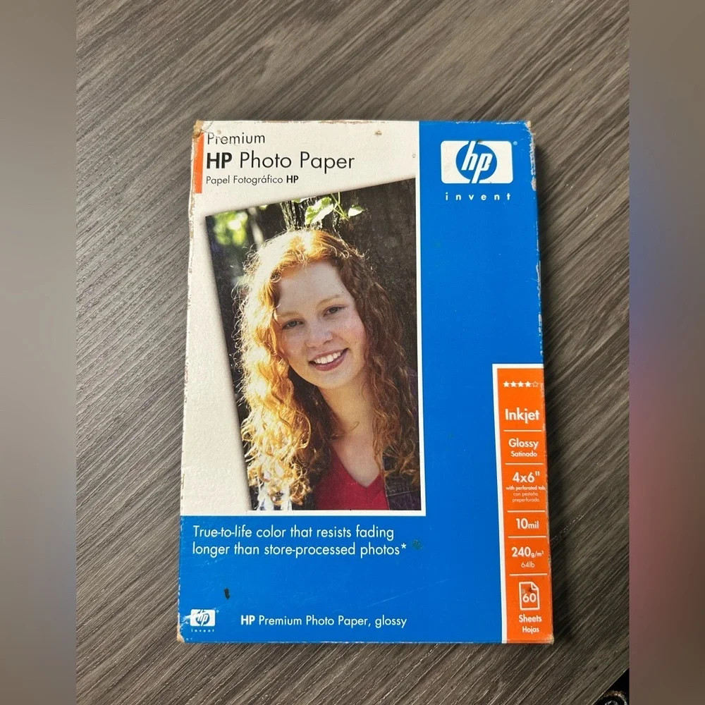 New in Box HP Premium Glossy Gloss 4 X 6